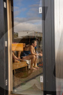 The heat is on as Britain's boom in seaside saunas stirs up some local sweat