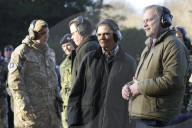 Defence Secretary Grant Shapps visit Ukrainain recruits being trained