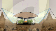 Plan for inflatable Mars astronaut base
