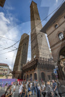 Bologna in  Emilia-Romagna in Northern Italy Sept 2023