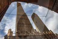 Bologna in  Emilia-Romagna in Northern Italy Sept 2023