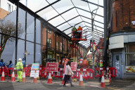 'It's weird': mixed reactions as top secret Chanel show heads to Manchester.