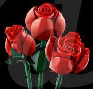 Lego bouquet of roses set just for grown ups