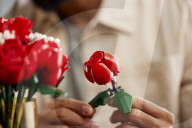 Lego bouquet of roses set just for grown ups