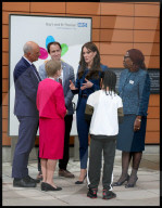 Princess of Wales opens Evelina Children's Day Surgery Unit in London, UK.