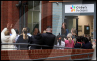 Princess of Wales opens Evelina Children's Day Surgery Unit in London, UK.