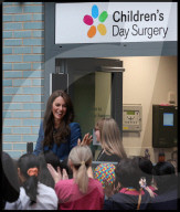 Princess of Wales opens Evelina Children's Day Surgery Unit in London, UK.