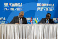 Home Secretary James Cleverly visits Kigali, Rwanda.