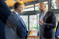 Home Secretary James Cleverly visits Kigali, Rwanda.