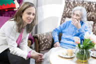 Health Minister Helen Whately visits Norton House Care Home