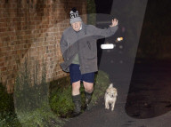Boris Johnson ahead of Covid Inquiry appearance in Wallingford, UK.