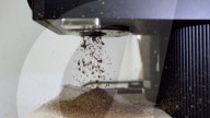 Making the perfect espresso means adding water to the grind