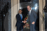Prime Minister Rishi Sunak welcomes the Dutch Prime Minister