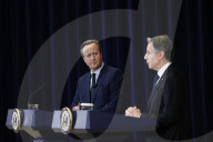 Foreign Secretary David Cameron visits Washington D.C.