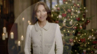 Kate Middleton glitters for TV Christmas carol service announcement