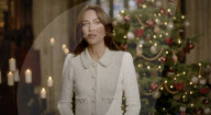 Kate Middleton glitters for TV Christmas carol service announcement