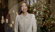 Kate Middleton glitters for TV Christmas carol service announcement