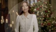 Kate Middleton glitters for TV Christmas carol service announcement