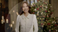 Kate Middleton glitters for TV Christmas carol service announcement