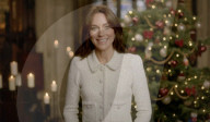 Kate Middleton glitters for TV Christmas carol service announcement