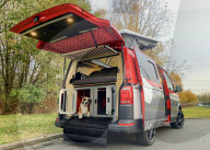 Dog friendly camper van is a pet paradise