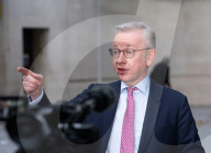Guests arrive for Sunday with Laura Kuenssberg at the BBC, Broadcasting House, London, UK.