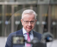 Guests arrive for Sunday with Laura Kuenssberg at the BBC, Broadcasting House, London, UK.