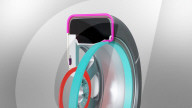 Tyre transforms into a snow chain version at touch of a button