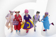 World premiere of Red Riding Hood and the Big Bad Pig at JW3, Finchley Road, London, UK. 