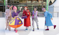 World premiere of Red Riding Hood and the Big Bad Pig at JW3, Finchley Road, London, UK. 
