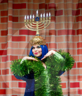 World premiere of Red Riding Hood and the Big Bad Pig at JW3, Finchley Road, London, UK. 