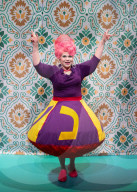 World premiere of Red Riding Hood and the Big Bad Pig at JW3, Finchley Road, London, UK. 