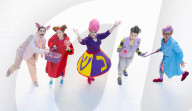 World premiere of Red Riding Hood and the Big Bad Pig at JW3, Finchley Road, London, UK. 
