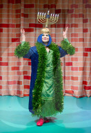 World premiere of Red Riding Hood and the Big Bad Pig at JW3, Finchley Road, London, UK. 