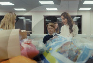 Kate Middleton and kids help prepare Christmas gift bags for families on the poverty line