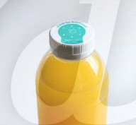 Tactile bottle cap lets you know if milk or juice is fresh
