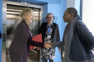 Health Minister Andrea Leadsom visits Grove View Health Hub