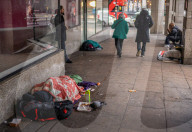 Homelessnes in london reaches high levels this christmas