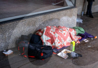 Homelessnes in london reaches high levels this christmas