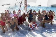 FEATURE -  77. Weihnachtsbad in Nizza an der Cote d'Azur