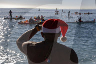FEATURE -  77. Weihnachtsbad in Nizza an der Cote d'Azur
