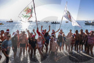 FEATURE -  77. Weihnachtsbad in Nizza an der Cote d'Azur