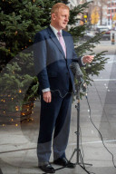 Oliver Dowden at New Broadcasting House