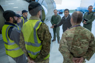 The Prime Minister Rishi Sunak visits RAF Lossiemouth