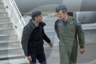 The Prime Minister Rishi Sunak visits RAF Lossiemouth