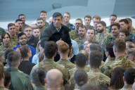The Prime Minister Rishi Sunak visits RAF Lossiemouth