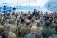 The Prime Minister Rishi Sunak visits RAF Lossiemouth