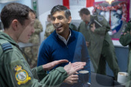 The Prime Minister Rishi Sunak visits RAF Lossiemouth