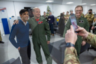 The Prime Minister Rishi Sunak visits RAF Lossiemouth