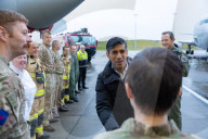 The Prime Minister Rishi Sunak visits RAF Lossiemouth